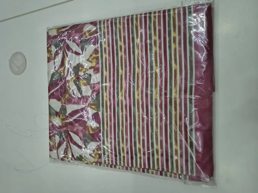 MAROON| Super King Size Pure Cotton Bedsheet 108x108 with 2 Pillow Covers – Ethnic Print