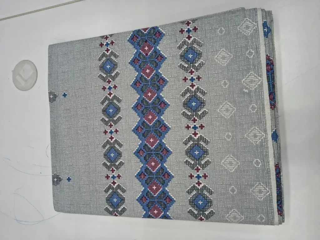 BLUE| Jaipuri Super King Cotton Bedsheet with 2 Pillow Covers – 108x108 Inches