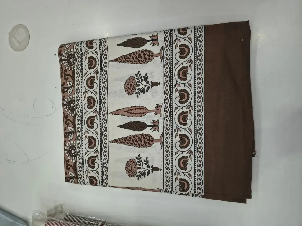 BROWN/Pure Cotton Super King Bedsheet 108x108 Inches with 2 Pillow Covers – Comfortable & Stylish/SUPERHOME