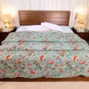 Super Home Pure Cotton Anokhi Comforter 90x108 – Soft Cambric Fabric, 100 GSM Warmth