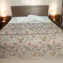 Super Home 100% Cotton Anokhi Comforter – 90x108 Cambric, 100 GSM Lightweight Warmth