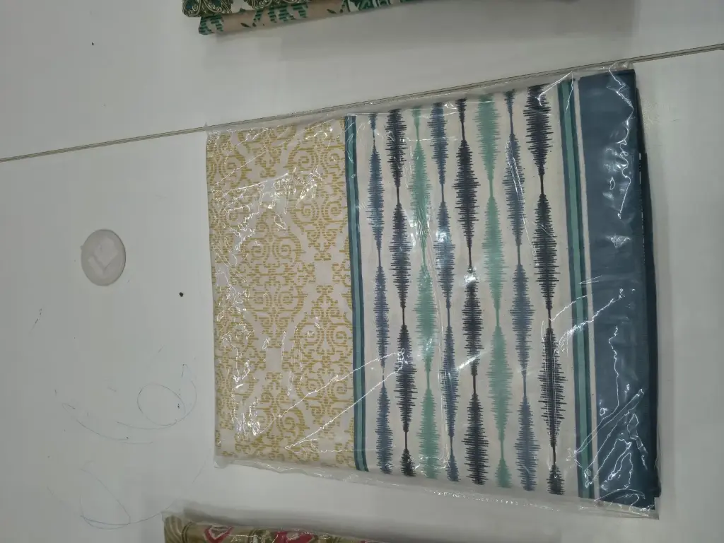 BLUE/Luxury King Size Bedsheet 108x108 Pure Cotton with 2 Pillow Covers – Premium Quality/SUPERHOME