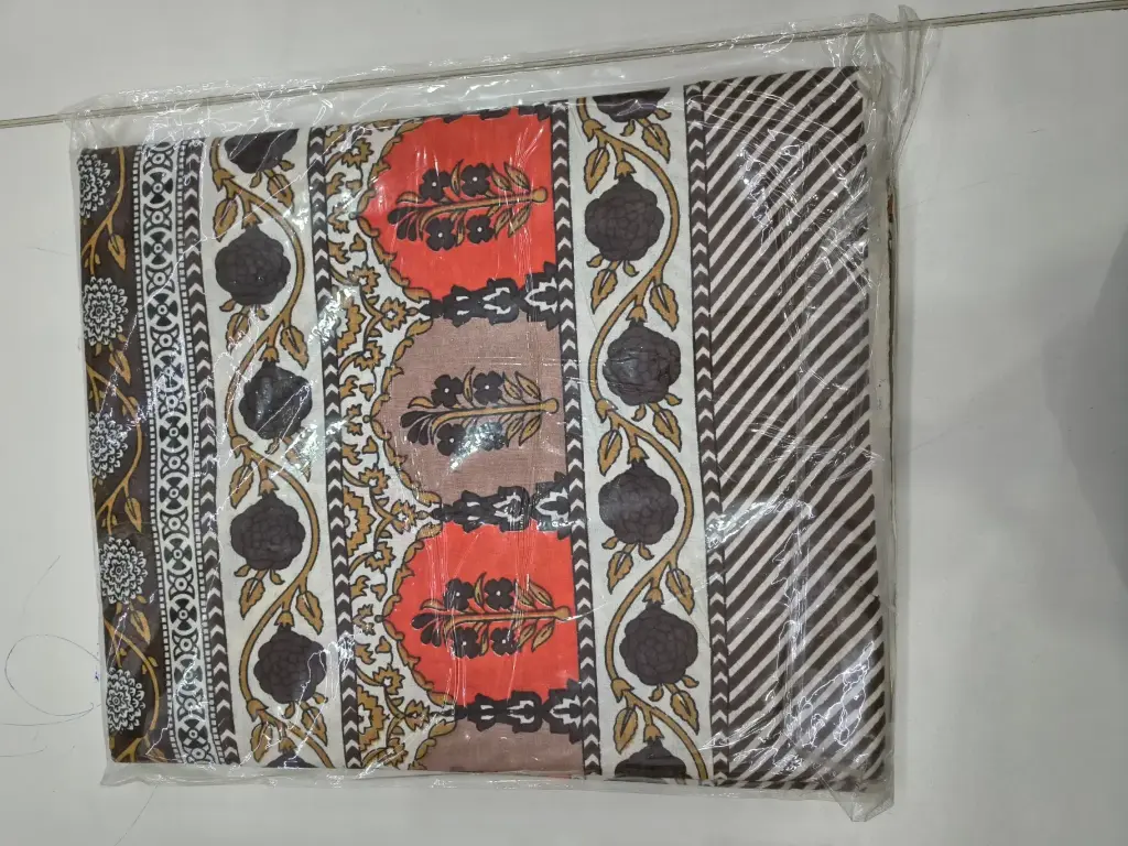 BLUE/Pure Cotton Double Bedsheet 108x108 Inches with 2 Pillow Covers – Breathable & Comfortable/SUPERHOME