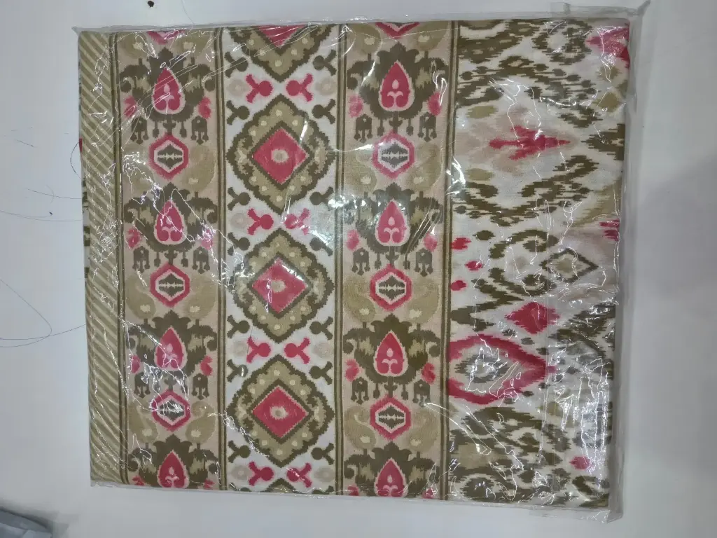 MULTICOLOR/Premium 108x108 Cotton Bedsheet with 2 Pillow Covers – Fade Resistant Colors/SUPERHOME