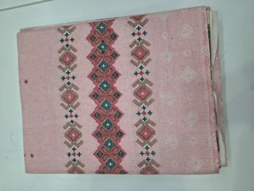 PINK| Soft & Breathable Cotton Bedsheet Super King 108x108 with Pillow Covers