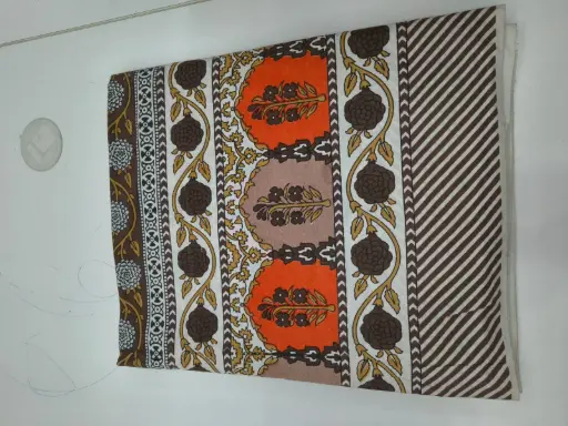 BROWN/Soft Cotton Bedsheet 108x108 Inches with 2 Pillow Covers – Perfect for King Size Bed/SUPERHOME