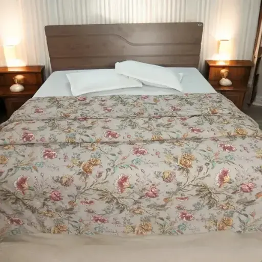 Super Home 100% Cotton Anokhi Comforter – 90x108 Cambric, 100 GSM Lightweight Warmth